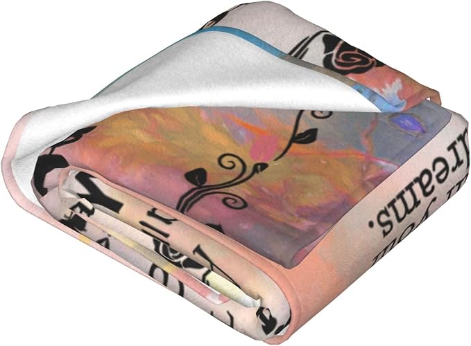 COMFAR Happy Birthday Gifts for Her, Unique Women's Birthday Decorations - Cool Friendship Gifts 40"x 50"