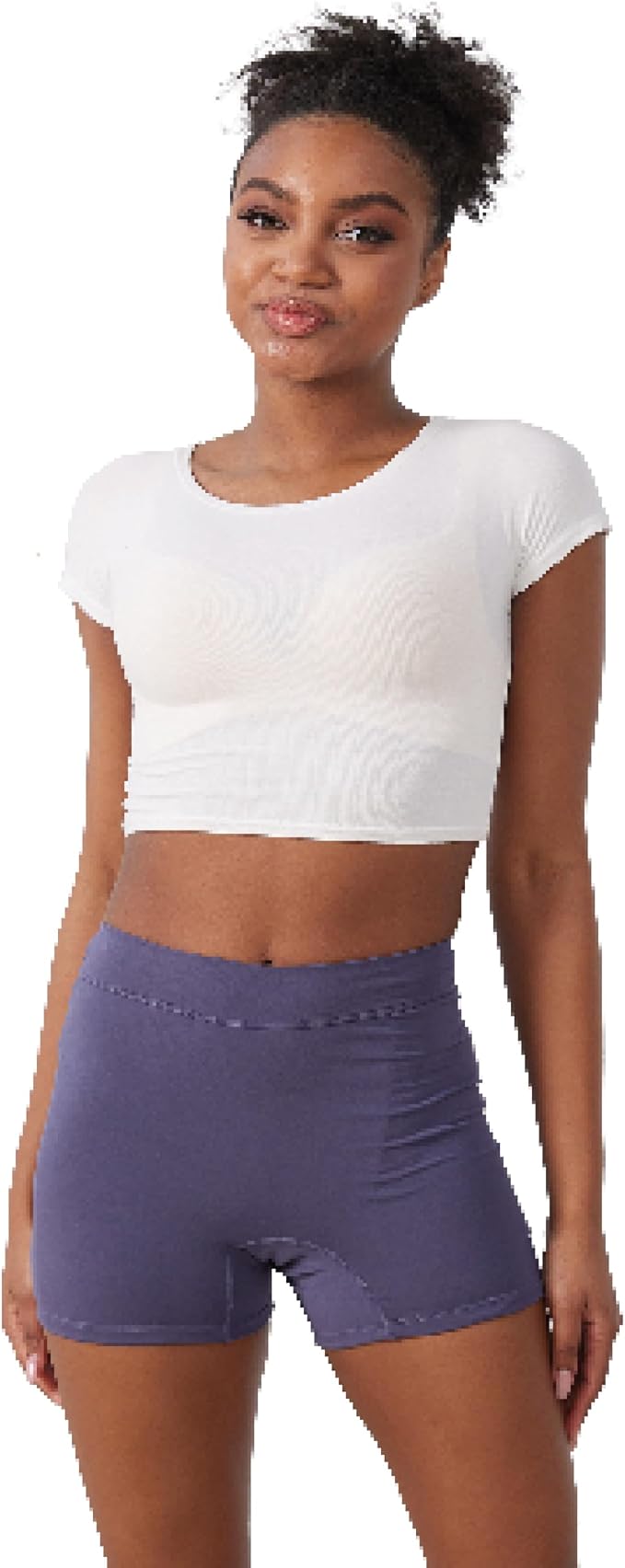 Goat Union Overnight Period Shorts for Women - 2" Absorbent Sleep Period Boyshorts Heavy Flow