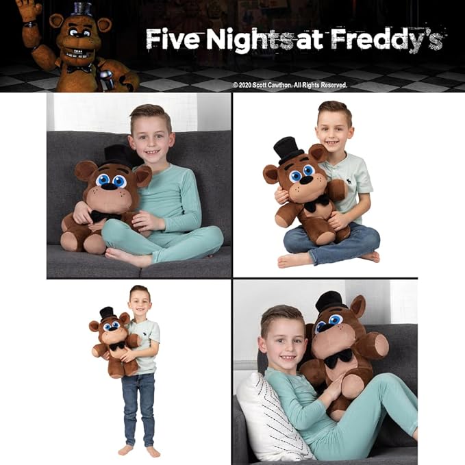 Five Nights at Freddy's Kids Bedding Super Soft Plush Cuddle Pillow Buddy, (Officially Licensed Product) by Franco