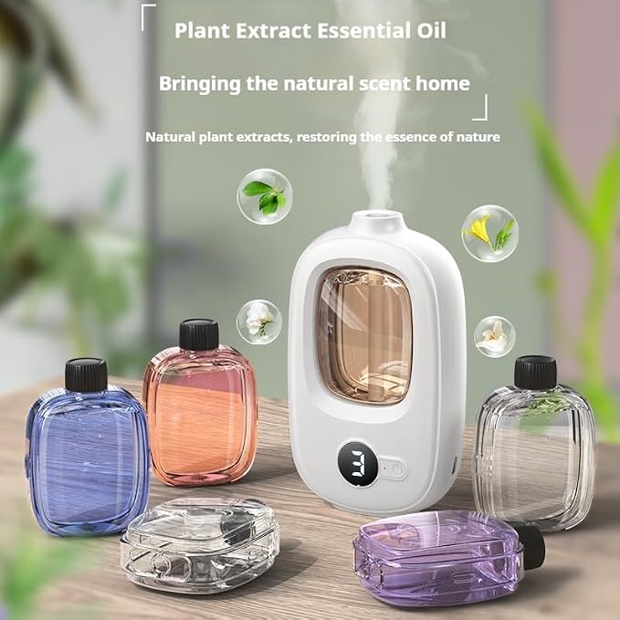 A Aromatherapy Spray Set, Winter humidifier and air freshener Provide Lasting Fragrance for The Home and Effectively Eliminate Odors (Aromatherapy Diffuser +（Lemon） 1pc)