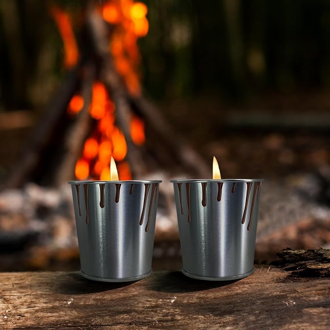 Citronella Candles 6/12 Pack, Outdoor Indoor Scented Candles with Pure Citronella Essential Oil and Natural Soy Wax, Long Lasting Burning for Home Garden Patio Balcony