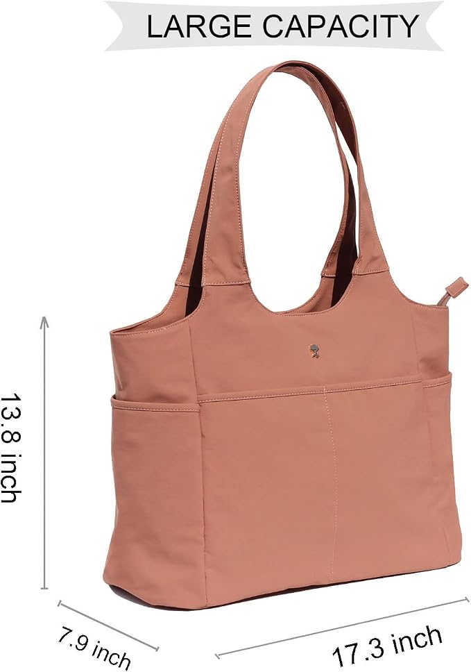 ESVAN Yoga Tote Bag Mat bag Women Shoulder Bags Carryall Tote for Travel Office Workout Gym Nurse Beach
