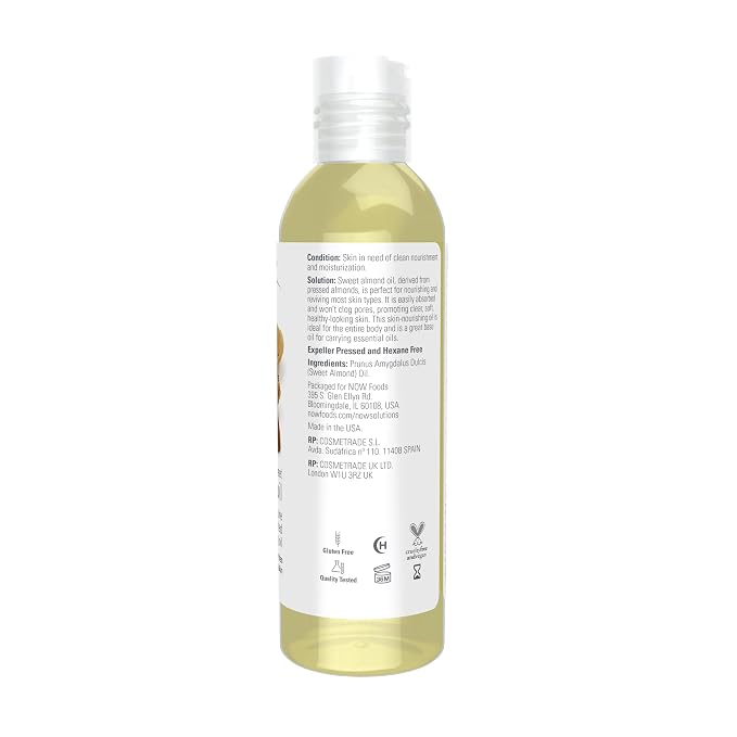 NOW Foods Sweet Almond Oil - 4oz.