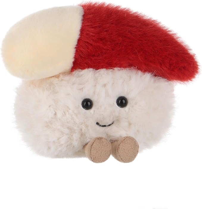 Apricot Lamb Arctic Shellfish Sushi Stuffed Animals for Kids, Soft Cute Plush Toys for Baby Girl and Boy, 3.5 Inches