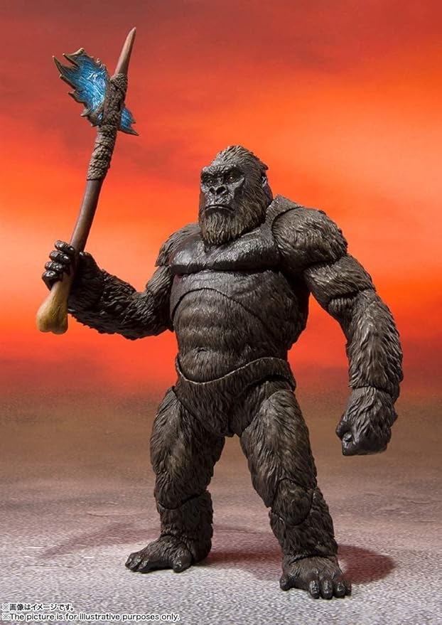 Кing Action Figure Toy - Dragon VS. Kоng Toy Carry Bag Included