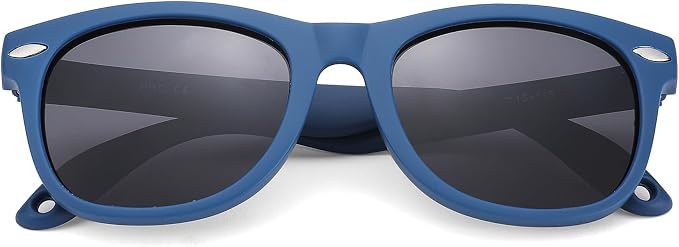 Polarized Baby Sunglasses with Strap - Unbreakable Flexible Infant Sunglasses for Toddlers Age 0-24 Months