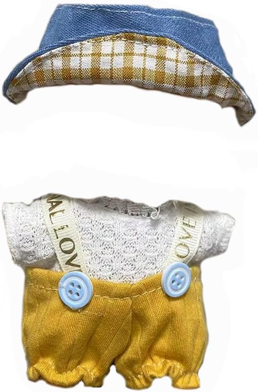 Clothes Set for 17cm Doll, 5 Pack Clothes & Outfit Pack for 17cm Dolls, Dolls Accessories for Collectors, No Doll Included (Set 3)