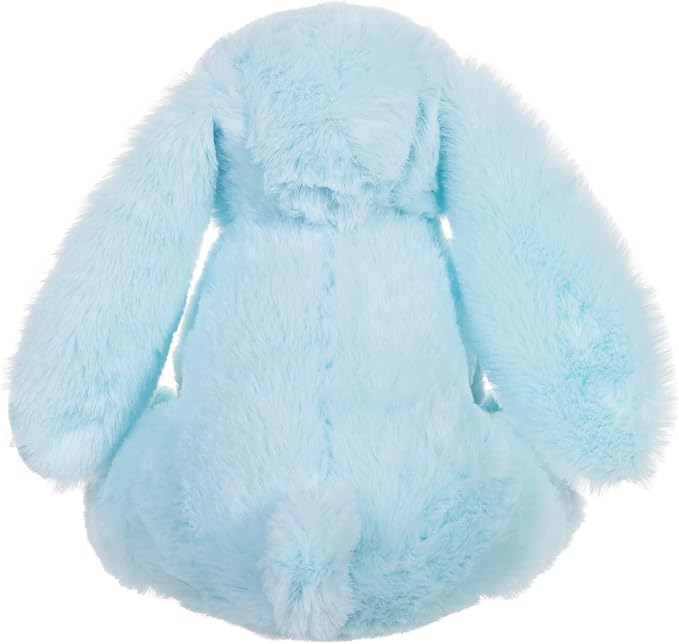 Apricot Lamb Toys Plush Light Blue Bunny Rabbit Stuffed Animal with Fluffy Soft Ears (Light Blue Bunny, 8 Inches)