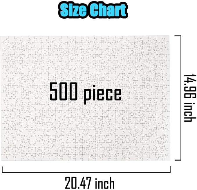 Custom Puzzle from Photo Custom Jigsaw Puzzle Unique Birthday Present Suitable for Children Family and Friends Personalized Puzzle-Multi Size (500piece-Cardboard)
