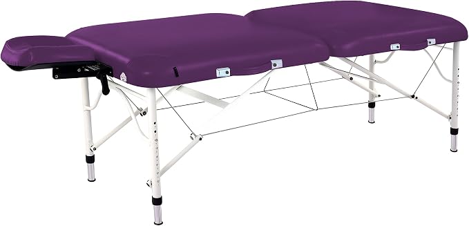 Master Massage Calypso Massage Table, 30-inch, Purple