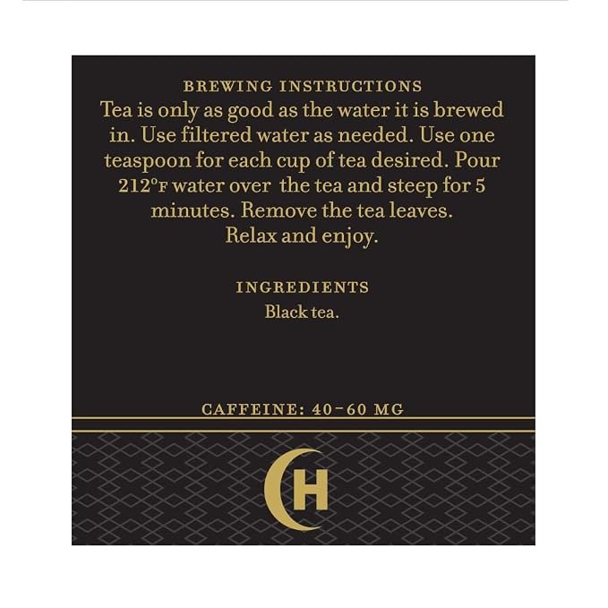 Harney and Sons Irish Breakfast Tea | 4oz Tin 100% Assam Black Tea Loose Leaf, Bold Breakfast Tea