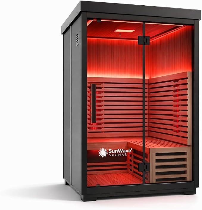 SunWave Nova 2 | 2-Person Outdoor Infrared Sauna