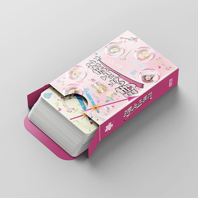 ILLIT Japan 1st Single Album "Toki Yo Tomare" Lomo Cards - 55PCS Photocards Set for ILLIT Fandom, Kpop Merch with Official Concept Photos