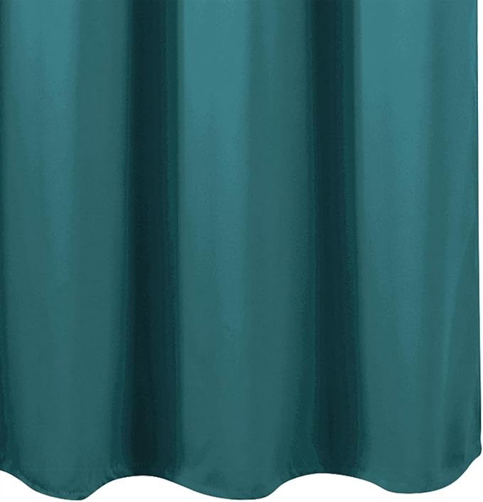 LEMOMO Blackout Curtains 52 x 90 Inch Long Sea Teal Curtains Set of 2 Panels Room Darkening Curtains for Bedroom and Living Room