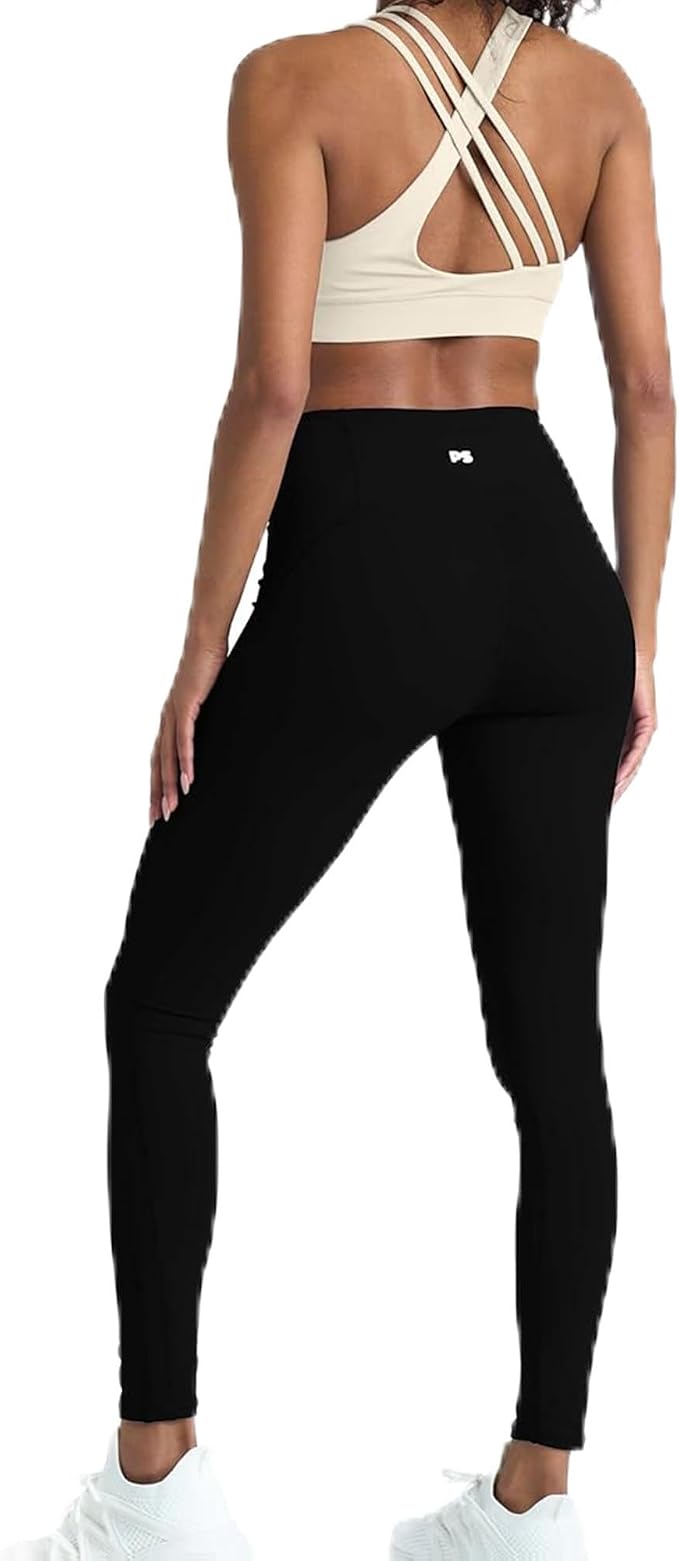 2 Piece Workout Sets for women, High Waist Leggings and Sports Bra Yoga Set Matching Gym Pilates Running Work Outfit