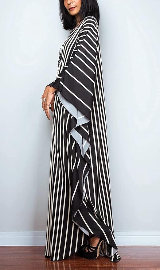 Venasha Womens Caftan Floral Print Kaftan Dress Short Sleeve Swimsuit Cover up Loungewear for Summer