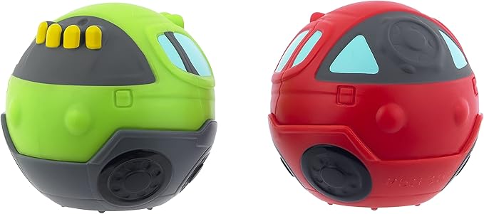 Little Tikes Learn & Play Roll Arounds Off Roadin' Vehicle 2-Pack- Toy Cars and Ball Play in One, Easy Grip & Roll- Birthday Gifts for Kids, Toddler Toys for Boys and Girls Ages 18 months 1 2 3+ Years