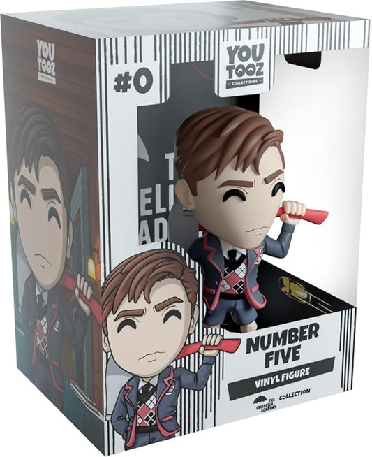 Youtooz Umbrella Academy Number Five 4.6" Inch Vinyl Figure, Number Five from Umbrella Academy