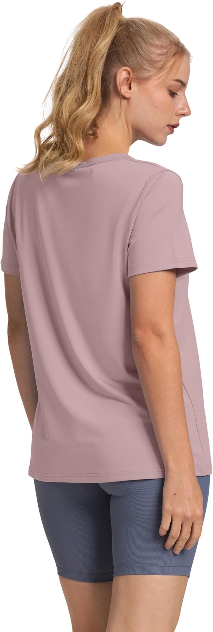 OFEEFAN Workout Tops for Women UPF 50+ Breathable Quick Dry Loose Fit T Shirt Outdoor Yoga Running Hiking Gym Tee Top