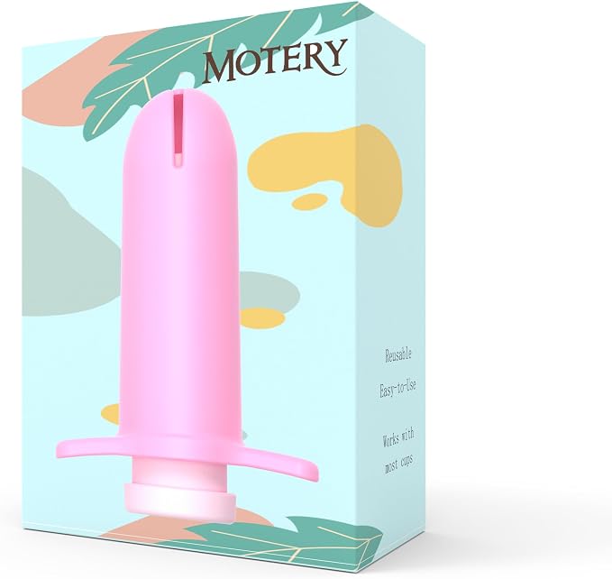 Applicator Tool for Menstrual Cups Easy to Use & Eco Friedly Best for Women Menstural Cup Steamer wash Your Cup. (applicator)