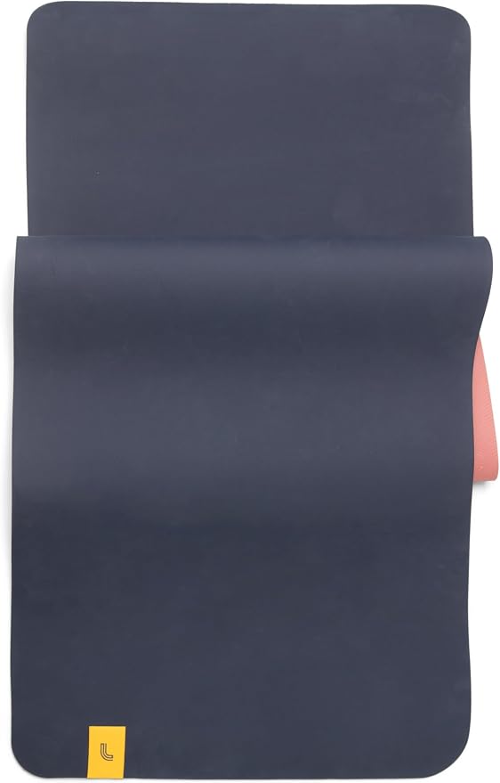 Lolë Pose Yoga Mat for Women with Strap Carrier – Non-Slip 5mm Thick