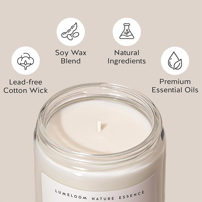 LUMELOOM Engagement Gifts for Couples, Bride Gifts, 9oz Lavender Scented Soy Wax Candle, Best Engaged Candle for Women, Bride to be, Fiance, Bachelorette, Engagement Party Decorations