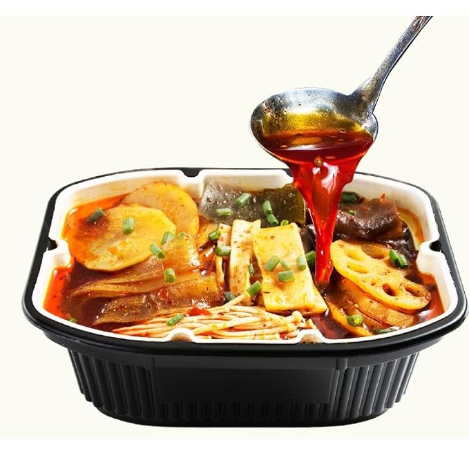 MXX Hot Pot Self-Cooking 1 Pack Micro Self-Heating Instant Noodle Ramen Mini Pot (Self-heating Spicy 1Pack)