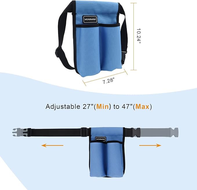 Massage Oil Holster, Adjustable and Durable Massage Holster, Bag only, Bottle not Included