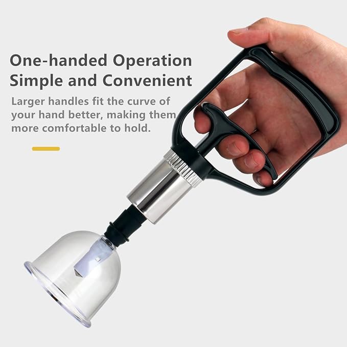 Cupping Kit for Massage Therapy - 22 Cups Professional Chinese Cupping Set with Magnetics, Vacuum Cupping Therapy Set for Cellulite Reduction Muscle Pain Relief with Manual Pump