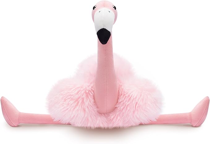 IKASA Flamingo Stuffed Animals Plush Toys,17.5 inches Soft and Cuddly Hugging Throw Pillow Toy, Gift for Kids Girls Boys