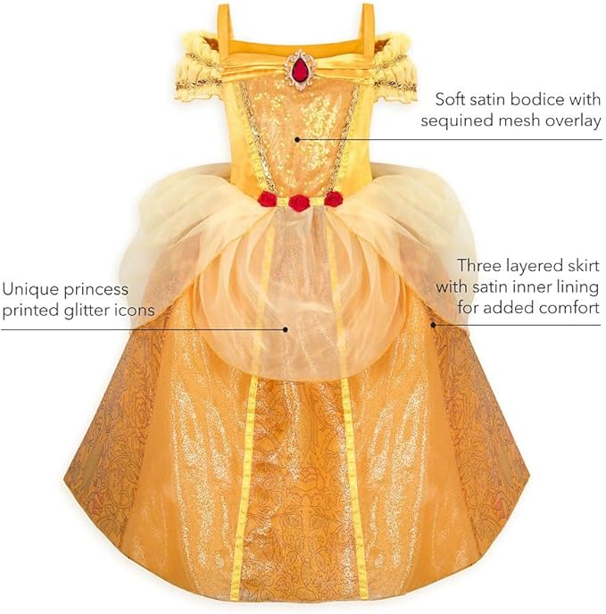 Disney Store Official Princess Costumes – Princess Outfits for Dress Up and Play