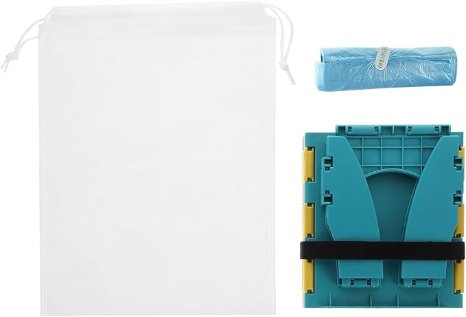 FRCOLOR Portable Toilet for Car Travel Environmentally Friendly PP Material Thick and Stable Potty Trainer for Boys and Over Years Convenient Outdoor Use Easy to Carry