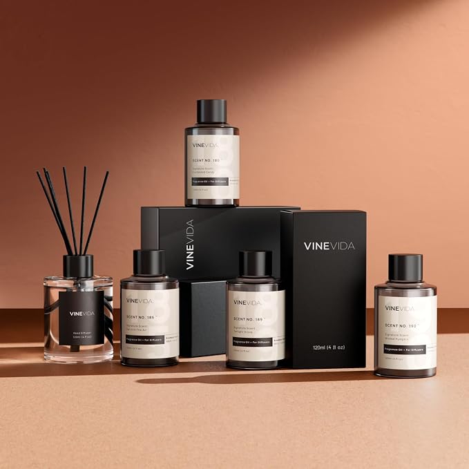 VINEVIDA [4 Oz] Inspired by: Palo Santo; Diffuser Oil Refill | Premium Scent Diffuser Oil for Home