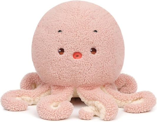 Pink Octopus Plush Pillow Soft Stuffed Animal Toy Cute Octopus Plush Toy Birthday Christmas Festival Gifts for Kids