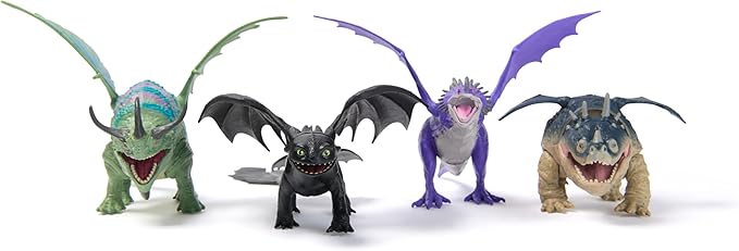 DreamWorks Dragons, How to Train Your Dragon, Toothless 9” Action Figure, Kids Toys for Ages 4 and up