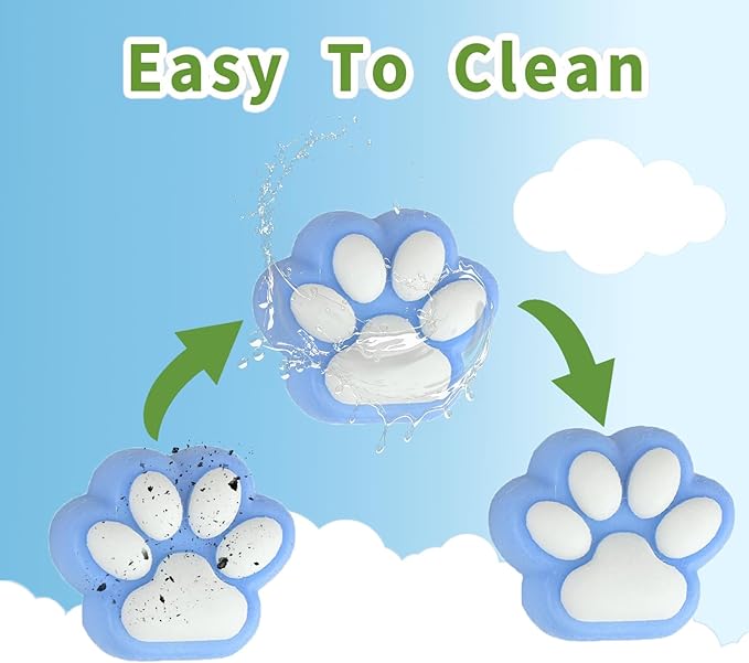 Taba Squishy paw Toys 6Pcs-Ultra-Soft Squishy Stress Relief Toys for Kids Adults,Anxiety Relief Party Favors Gifts for Girls & Boys, Kawaii Cookies Sensory Toys