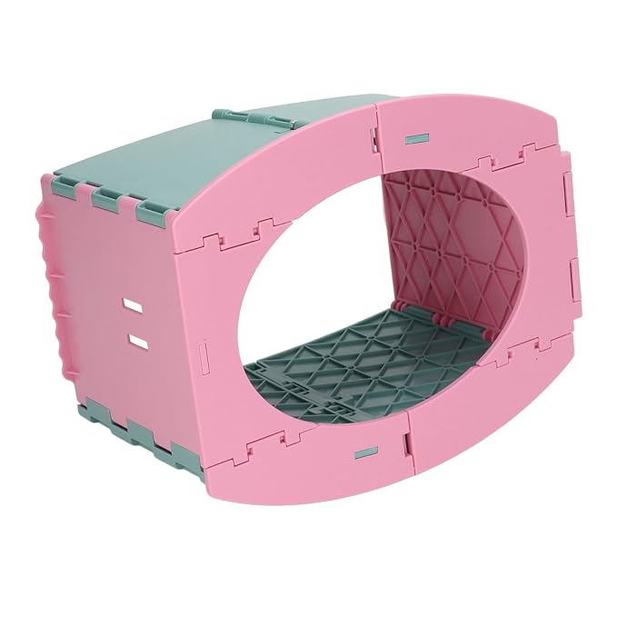 Toddler Potty, Foldable Portable Potty with PP Material, Lightweight Travel with Cleaning Bag and Storage Bag, Quick Setup Baby Toilet for Camping Car Trips Toddlers (Green Pink)