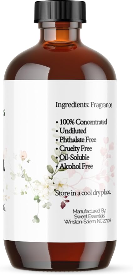 Shampure Type, 4oz Premium Fragrance Oil, Aromatherapy, Diffuser, Crafts, Soap, Home Scents, Bath & Body, DIY Parfum and Much More. Versatile & Long-Lasting by Sweet Essentials