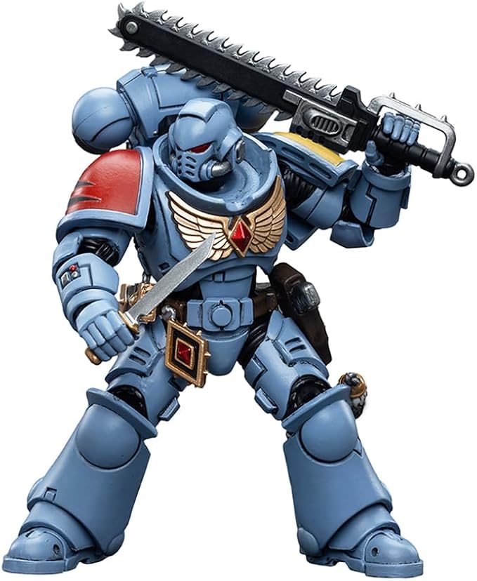 Joytoy Warhammer 40K 1/18 Action Figures Joy Toy Mecha Figure Model Space Wolves Space Wolves Intercessors