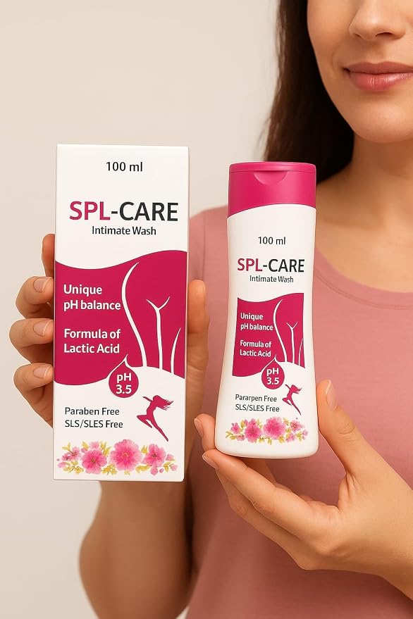 pH Balanced Intimate Wash | Gentle Daily Hygiene Cleanser | With Lactic Acid Formula | Paraben & SLS Free | 100 ml