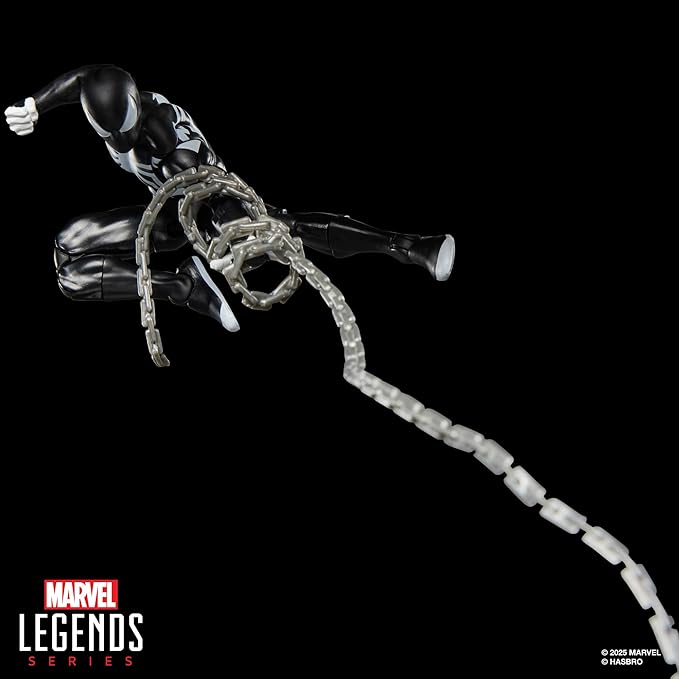 Marvel Legends Series Spider-Venom, Retro Cardback Spider-Man Comics Collectible 6-Inch Scale Action Figure