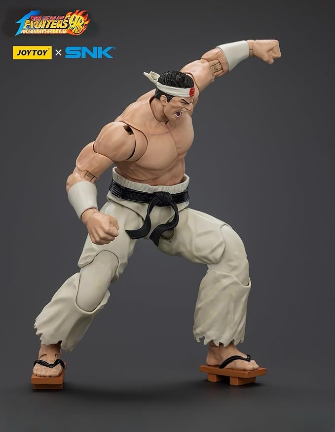 JOYTOY SNK 1/18 Action Figure KOF 98UM Hero Team Goro Daimon Collection Model Birthday Gift JT01437