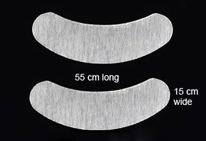 Alluring Mini Under Gel Eye Pads Lint Free for Eyelash Extensions (QTY:40 pairs (20 pouches))