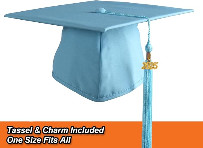 OSBO GradSeason Unisex Matte Kindergarten Graduation Gown Cap Tassel Set 2025