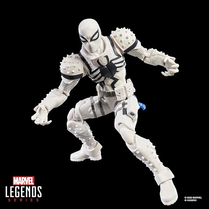 Marvel Legends Series Magic: The Gathering Agent Anti-Venom, 6-Inch Spider-Man Action Figure Toy & Exclusive Foil Collectible Card Game Trading Card