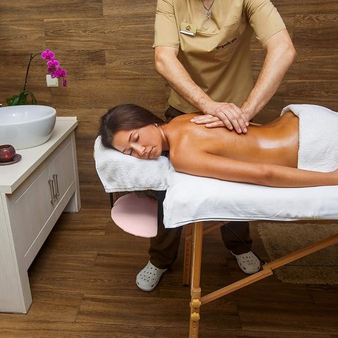 BestMassage Massage Bed Portable Massage Table 2 Folding Lash Bed Height Adjustable 28 Inch Wide Spa Table PU Leather with Non-Woven Bag for Spa Footmassage Facial CareSpa Tattoo