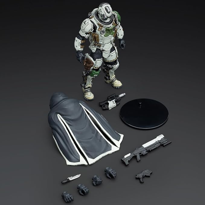 JOYTOY 1/18 Action Figure Battle for The Stars Sorrow Expeditionary Forces 09th Legion Assault Company-Sniper Collection Model Birthday Gifts