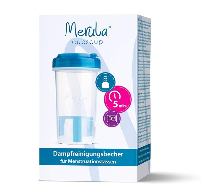 Merula Cupscup Microwave Steam Cleaning Cup for Menstrual Cups