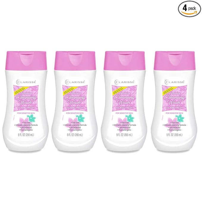 Clarisse Feminine Cleansing Wash 9oz (4 Pack) (4)