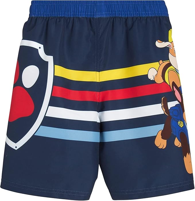 Nickelodeon Boys Swim Trunks - Paw Patrol TMNT Quick Dry Graphic Boys Swim Shorts for Toddler and Little Boy